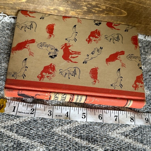 1947 Children's Book Aesop's Fables, Fritz Kredel, Published Grosset & Dunlap - Picture 10 of 16